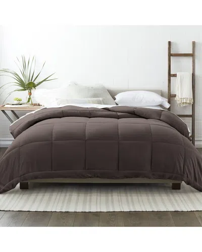 Home Collection All Season Premium Down Alternative Comforter In Brown