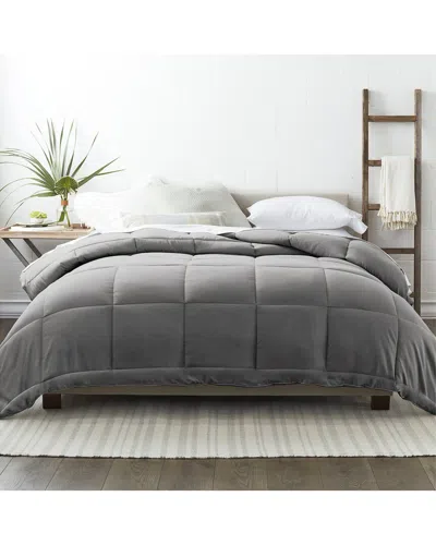 Home Collection All Season Premium Down Alternative Comforter In Gray