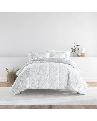 Home Collection Bedding Bundle Comforter & Sheet Set In White
