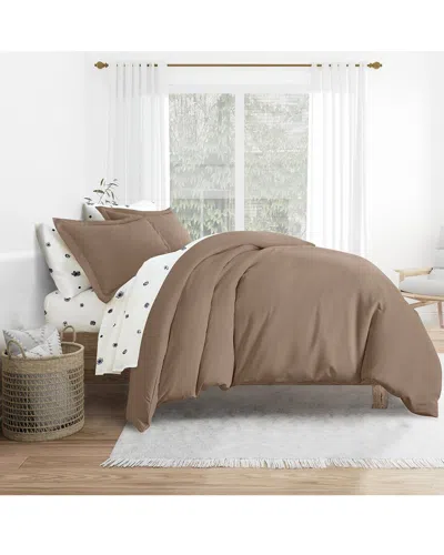 Home Collection Bedding Bundle Duvet Cover In Brown