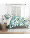 Home Collection Bedding Bundle Duvet Cover, Comforter & Sheet Set In Blue