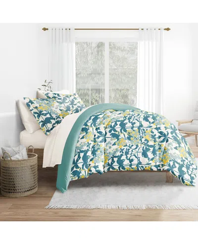 Home Collection Bedding Bundle Duvet Cover, Comforter & Sheet Set In Blue