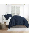Home Collection Bedding Bundle Duvet Cover, Comforter & Sheet Set In Navy