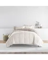 Home Collection Bedding Bundle Reversible Comforter & Sheet Set In Neutral