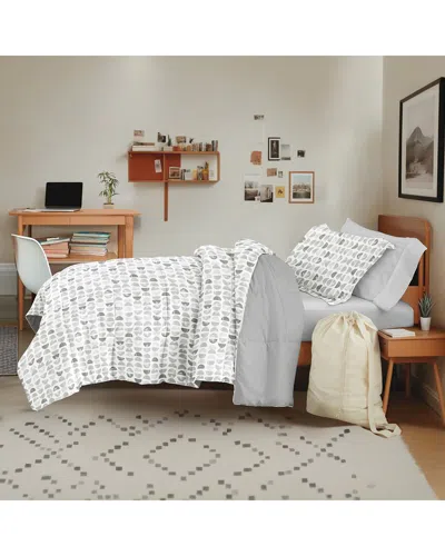 Home Collection Campus Ready Dorm Bedding Bundle In Gray