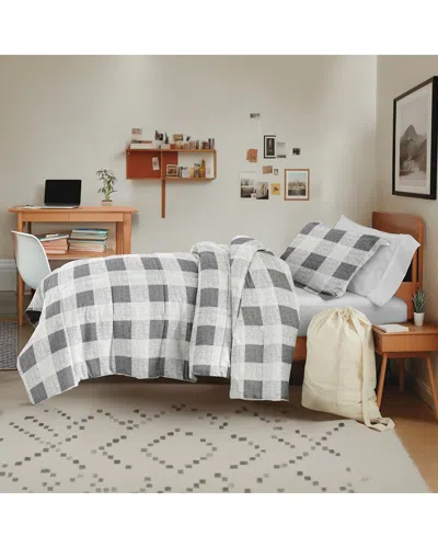 Home Collection Campus Ready Dorm Bedding Bundle In Gray