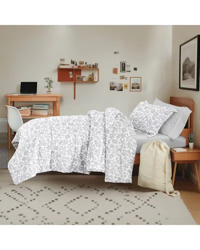 Home Collection Campus Ready Dorm Bedding Bundle In Gray