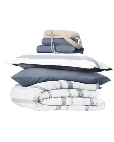 Home Collection Campus Ready Dorm Bedding Bundle In Grey
