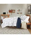 Home Collection Campus Ready Dorm Bedding Bundle In Navy