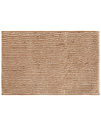 Home Collection Cotton Pinstripe Bath Mat