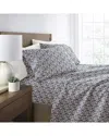 HOME COLLECTION HOME COLLECTION DELICATE BLOSSOMS PATTERNED ULTRA-SOFT BED SHEET SET