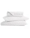 Home Collection Ditsy Bow Pattern Sheet Set In Pink