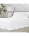 Home Collection Fitted Mattress Protector With Comfortable Padding In White