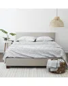 Home Collection Flower Bunch 4pc Flannel Sheet Set In Blue
