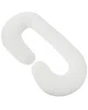 Home Collection Full Body Support Rayon From Bamboo Pregnancy Pillow In White