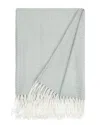 Home Collection Herringbone Throw Blanket In Blue