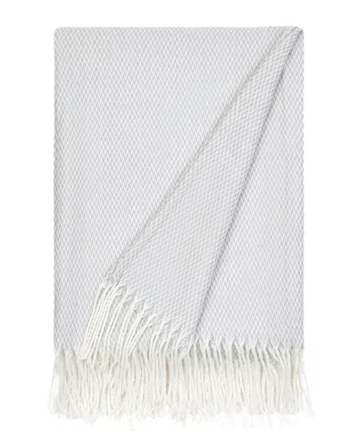 Home Collection Herringbone Throw Blanket In Gray