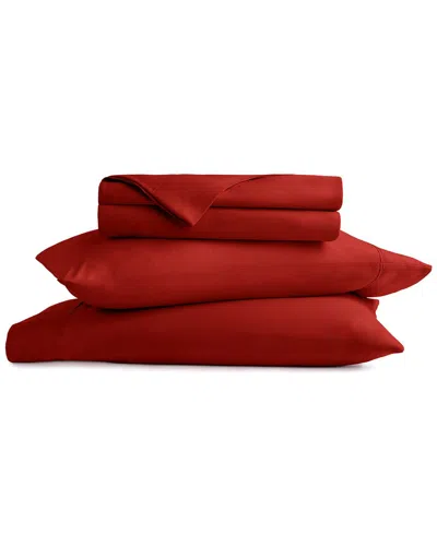 Home Collection Holiday Sheet Set In Red
