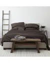 Home Collection Luxury Ultra Soft 6pc Bed Sheet Set In Brown