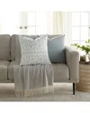 Home Collection Pack Of 2 Antique Floral Throw Pillows