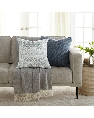 Home Collection Pack Of 2 Antique Floral Throw Pillows In Neutral