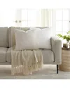 Home Collection Pack Of 2 Slub Throw Pillows