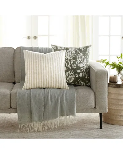 HOME COLLECTION HOME COLLECTION PACK OF 2 YARN-DYED THROW PILLOWS