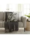 HOME COLLECTION HOME COLLECTION PACK OF 2 YARN-DYED THROW PILLOWS