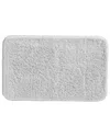 Home Collection Plush Absorbent Bath Mat With Anti-skid Rubber Backing In Gray