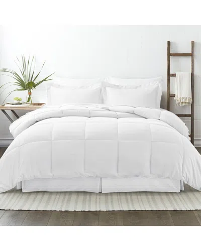 Home Collection Premium 8pc Bed In A Bag In White