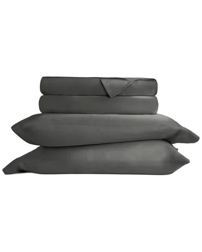 Home Collection Premium Bamboo 4pc Luxury Bed Sheet Set In Multi