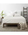 Home Collection Premium Checkered Embossed 4pc Bed Sheet Set