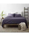 Home Collection Premium Checkered Embossed 4pc Bed Sheet Set