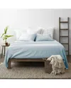 Home Collection Premium Checkered Embossed 4pc Bed Sheet Set