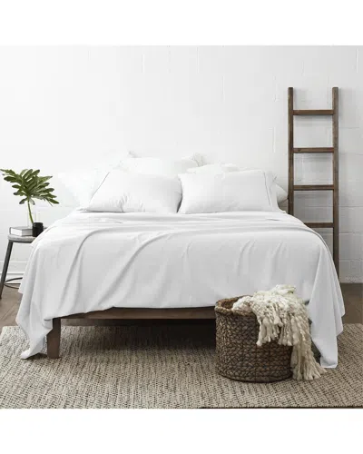 Home Collection Premium Chevron Embossed 4pc Bed Sheet Set In Animal Print