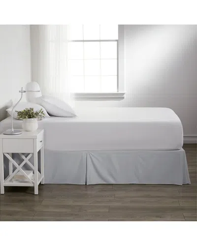 Home Collection Premium Pleated Dust Ruffle Bed Skirt In Gray