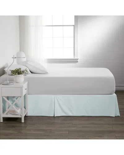 Home Collection Premium Pleated Dust Ruffle Bed Skirt In White