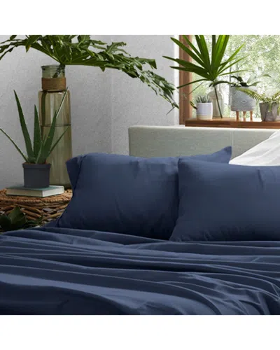 Home Collection Premium Ultra Soft 2pc Pillow Case Set In Blue