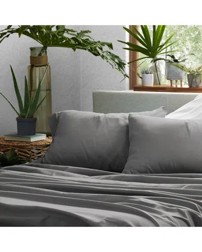 Home Collection Premium Ultra Soft 2pc Pillow Case Set In Gray