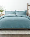 Home Collection Premium Ultra Soft 3pc Duvet Cover Set In Blue