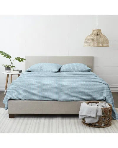 Home Collection Premium Ultra Soft 4pc Sheet Set In Blue