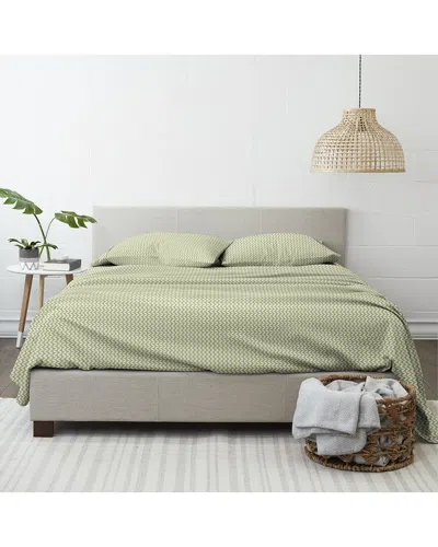 Home Collection Premium Ultra Soft 4pc Sheet Set In Green