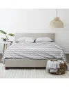 Home Collection Premium Ultra Soft Arrow Pattern 4pc Bed Sheet Set
