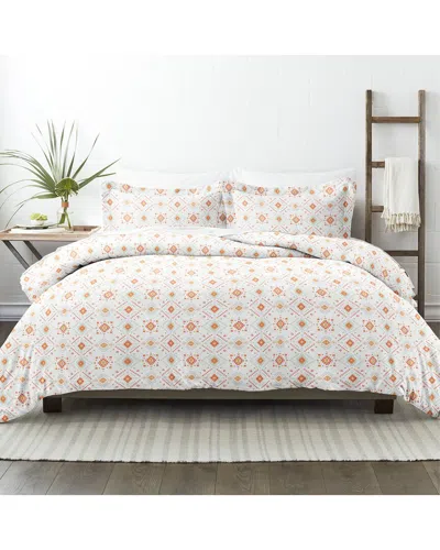 Home Collection Premium Ultra Soft Aztec Dreams Pattern 3pc Duvet Cover Set In Neutral