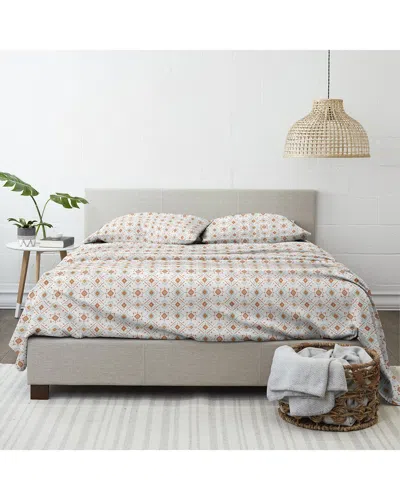 Home Collection Premium Ultra Soft Aztec Dreams Pattern 4pc Bed Sheet Set In Multi