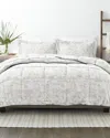 Home Collection Premium Ultra Soft Distressed Field Down-alternative Comforter In Gray