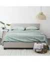 Home Collection Premium Ultra Soft Thatch Pattern 4pc Bed Sheet Set