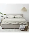 Home Collection Premium Ultra Soft Thatch Pattern 4pc Bed Sheet Set