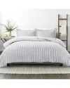 Home Collection Premium Ultra Soft Vertical Dreams Pattern 3pc Duvet Cover Set