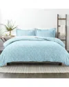Home Collection Premium Ultra Soft Wheatfield Pattern 3pc Duvet Cover Set
